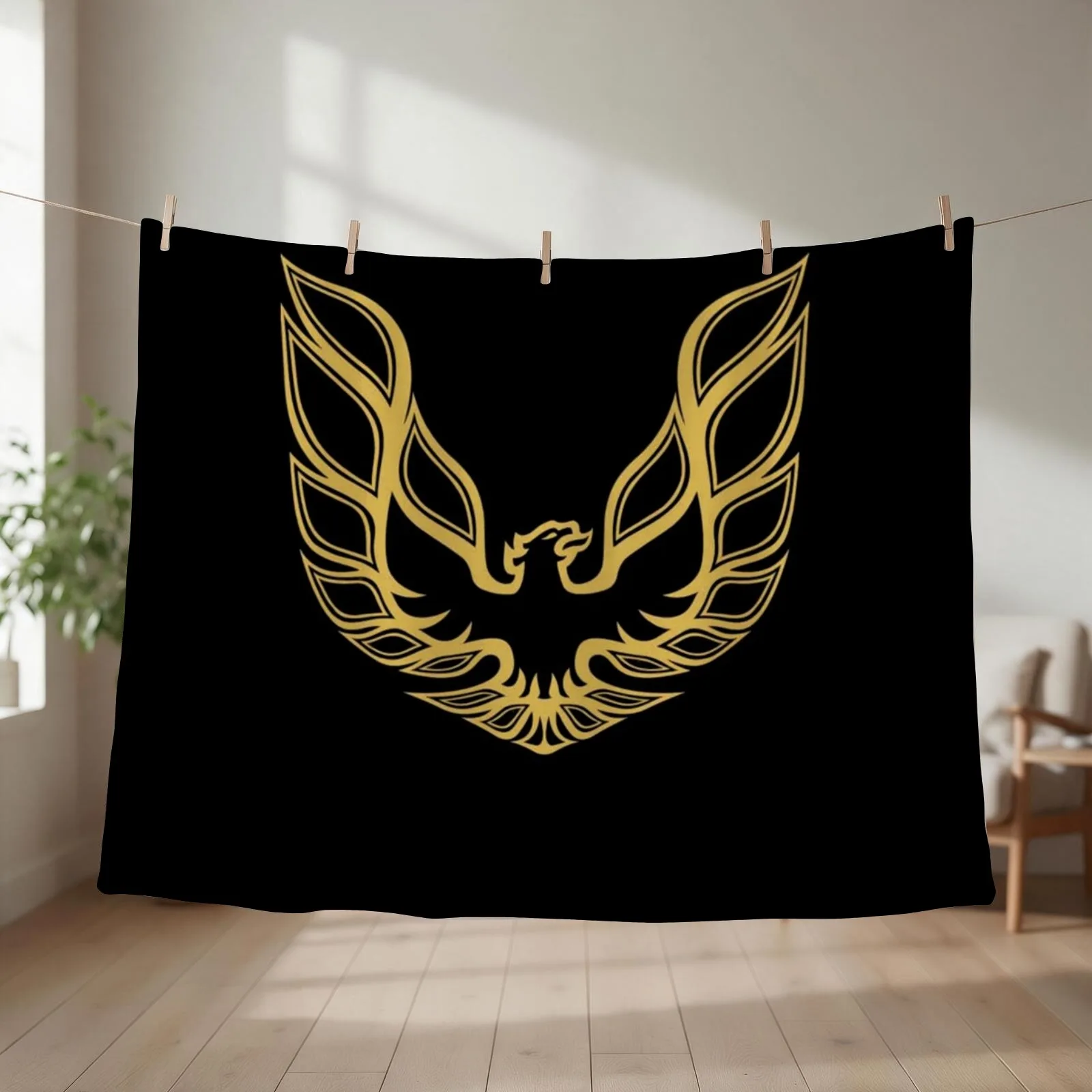 Trans AM Throw Blanket couch cozy soft plush fuzzy picnic outdoor blanket