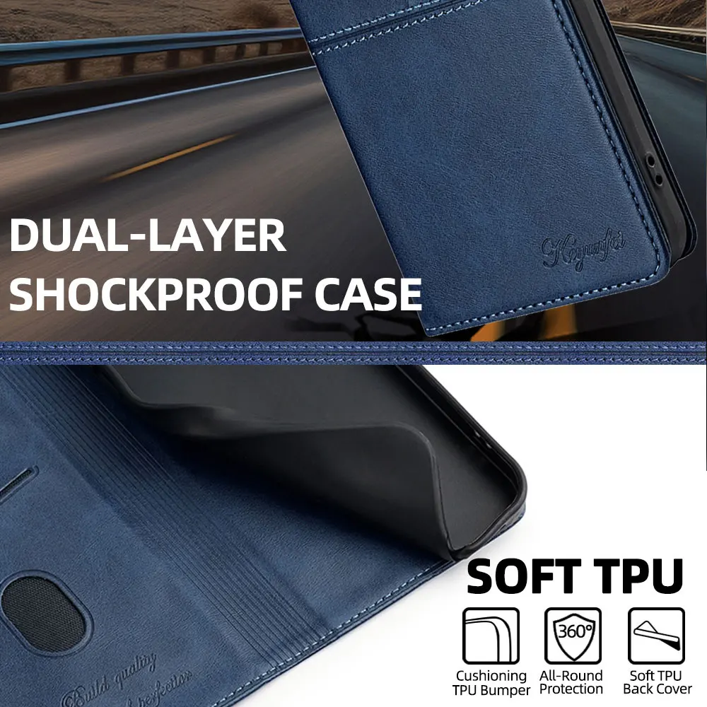 Para tecno faísca 20 10 pro plus 20c 10c 8c faísca go 2024 pop 8 7 6 pro couro magnético flip book caso slots de cartão coldre funda