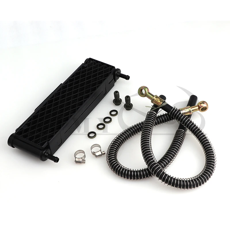 Motorcycle Oil Cooling Cooler Radiator For KAYO APOLLO 50 70 90 110 125cc Horizontal Engine Mud Pit Monkey Bike ATV