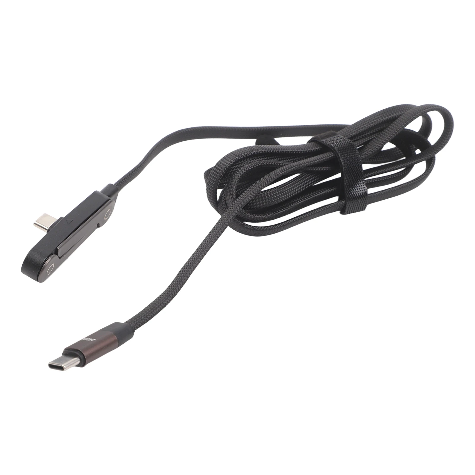 Fast Charging Cable 240W with Integrated Phone Stand 1.5 Meter Length Zinc Aluminum Alloy Wire Compatible Devices
