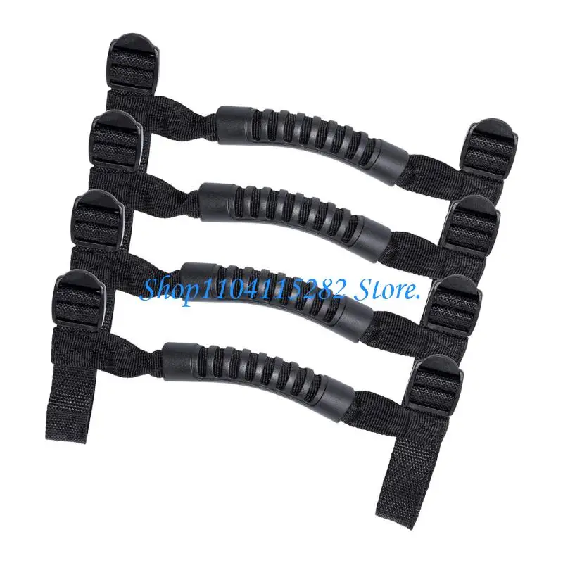  Car Roll Rod Paracord Grab Handle Grip Handle Replacements for Off Road Vehicle