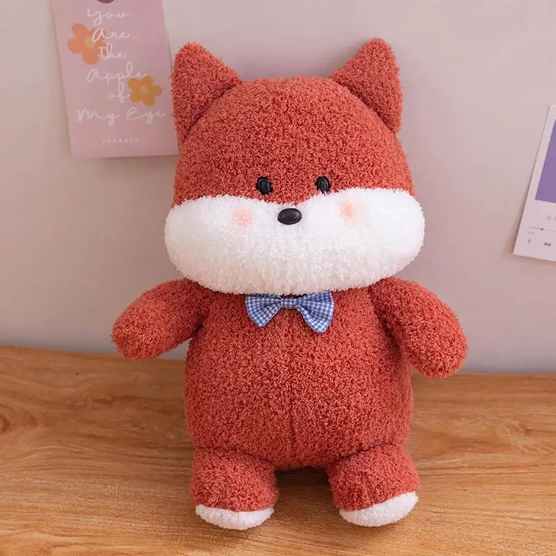 

Cartoon Fox Plush Doll 25/35cm Stuffed Animals Cute Soft Throw Pillow Cushion Plush Toys for Children Birthday Christmas Gifts