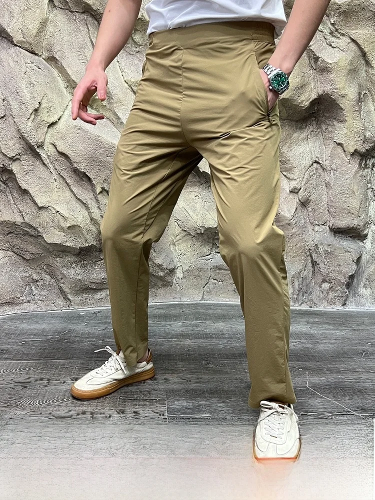 

Busin Series! Crehensive Training! 3D Tailoring Qui Dry Moisture ng Breathable Elastic Outdoor Casual Pants