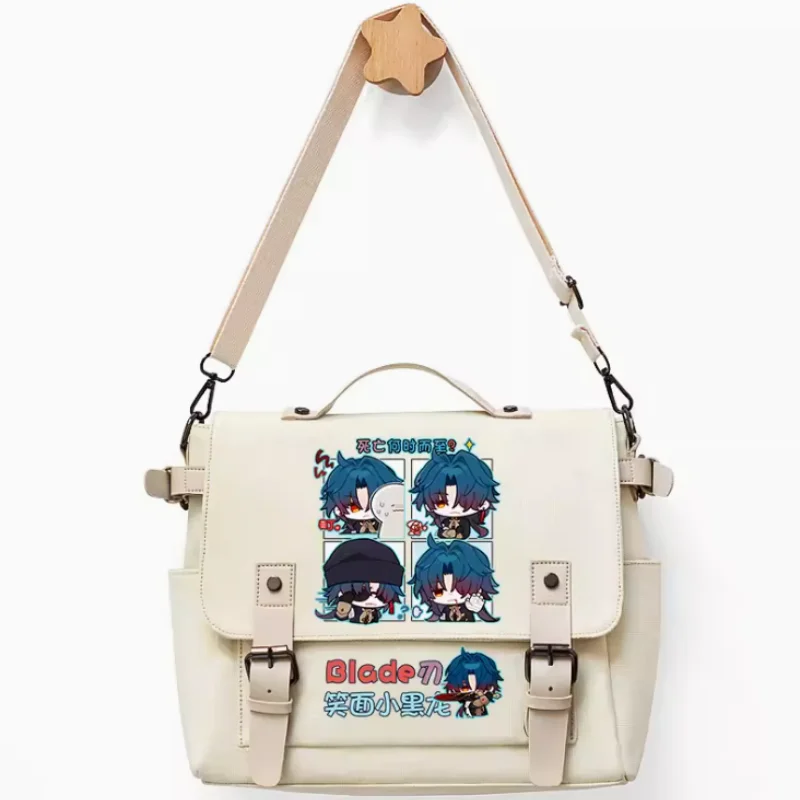 Anime Honkai: Star Rail Blade Bag Unsix, bolso de mensajero informal para adolescentes, bolso de mensajero para estudiantes, moda B329