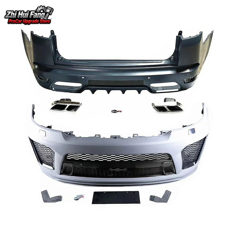 

Suitable for 14-17 Range Rover Upgrade Modification Old to New SVR Full Body Kit Front Rear Bumper Door Panel Tail Diffus