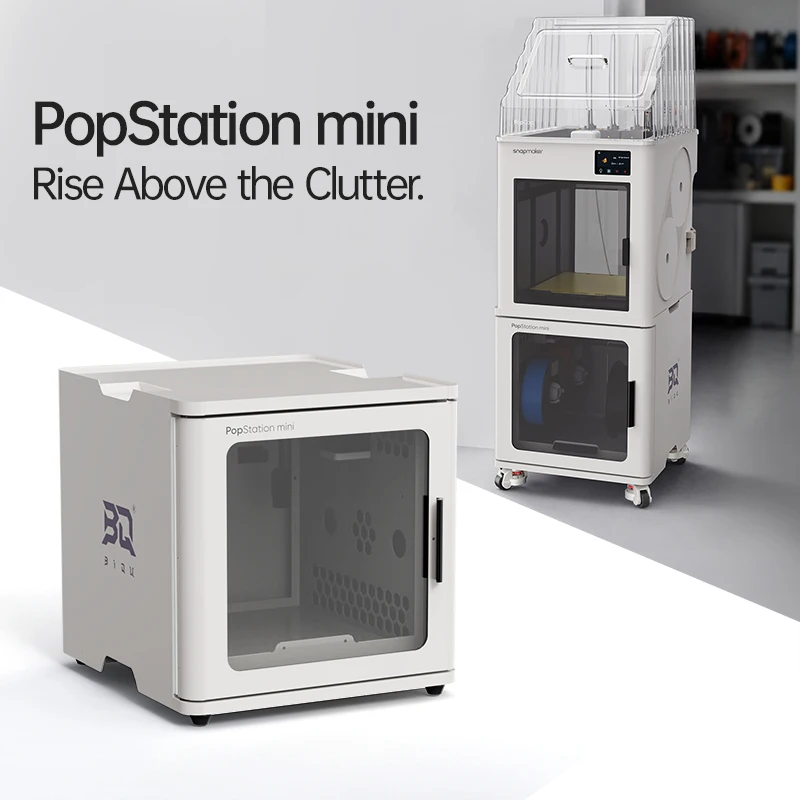 BIQU PopStation mini Space Expansion Sealed Filament Station, entwickelt für Snapmaker U1, für Bambu P / X / A Serie, ELEGOO CC2