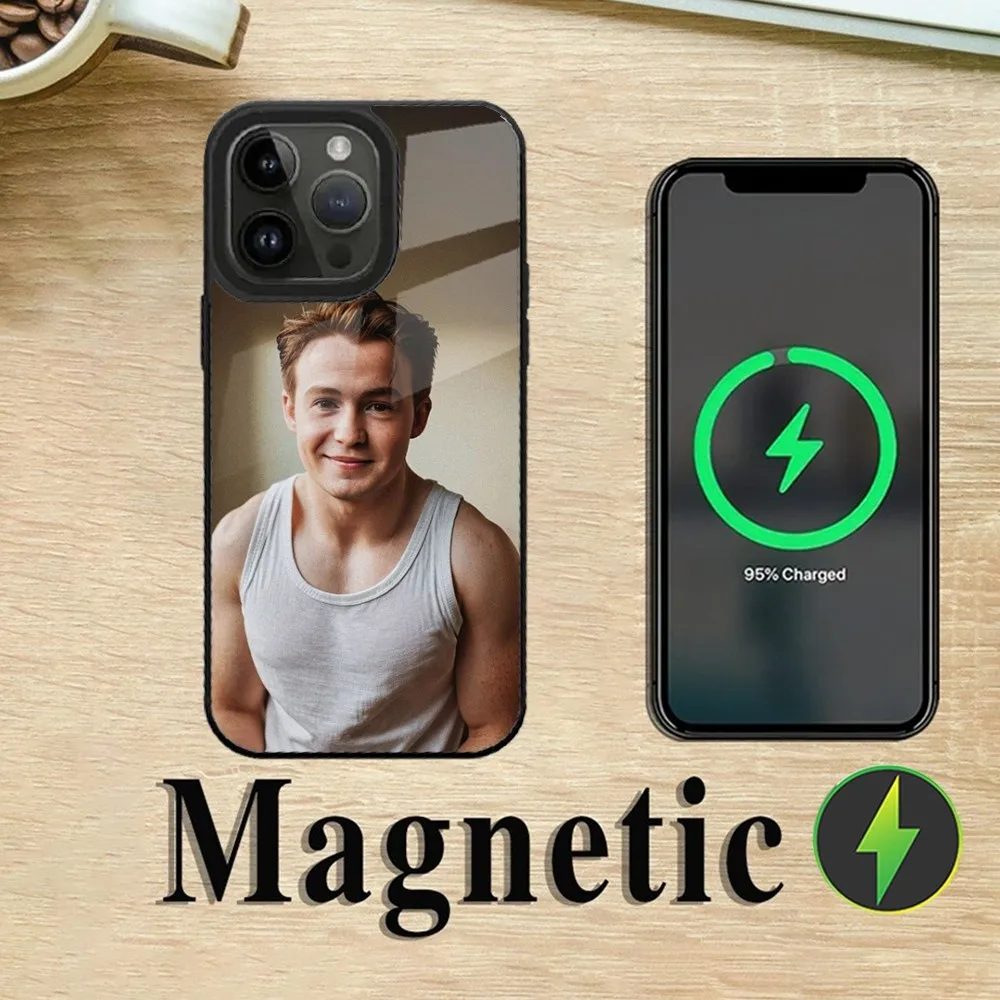 Actor Kit C-Connor Phone Case For iPhone 16,15,14,13,12,11,Plus,Pro,Max Mini Magsafe Magnetic Wireless Charging