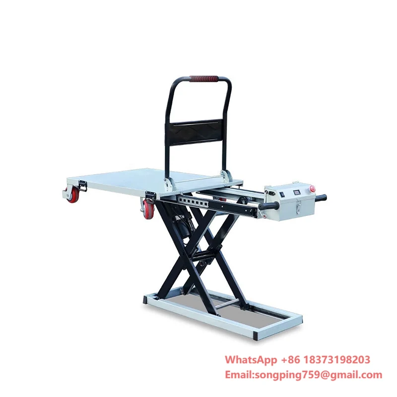 

Cheap Price Lifting Table Electric Hydraulic Scissor Lift Electric Cargo Lifting Trolley for Factory Warehouse