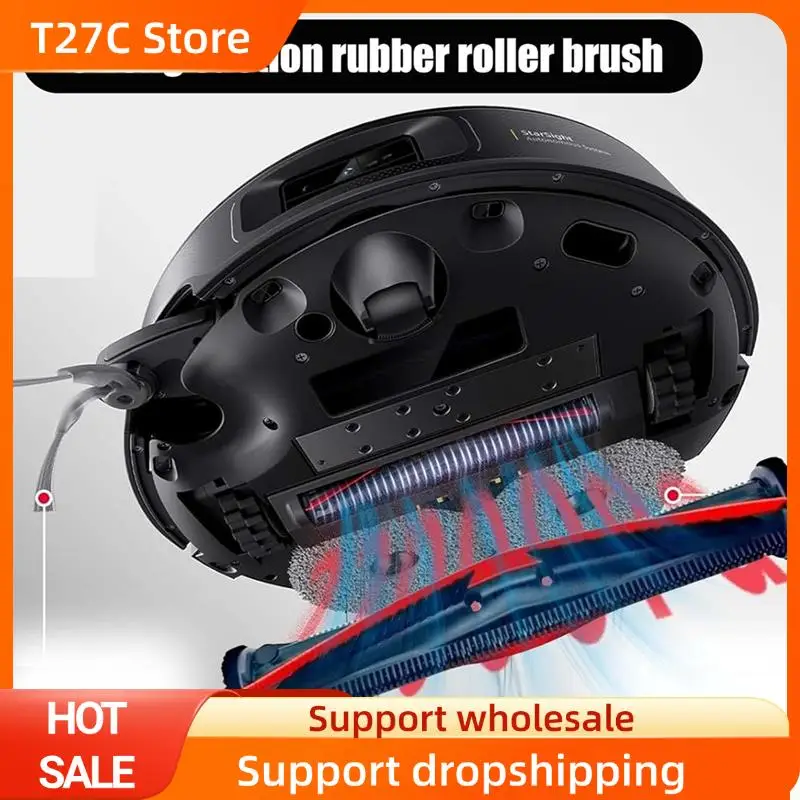 

T27C 23PCS Accessories Kit For Roborock Saros Z70 / G30 Space Vacuum Attachments Roller Side Brush Dust Bag Filters Mop Pads