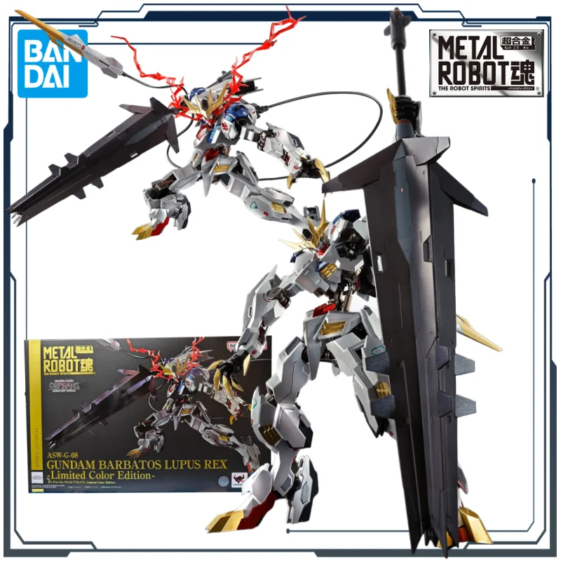 

BANDAI Original METAL ROBOT SPIRITS <SIDE MS>Gundam Barbatos Lupus Rex Limited Color Edition Механический продукт Фигурка Игрушка Коллекционная