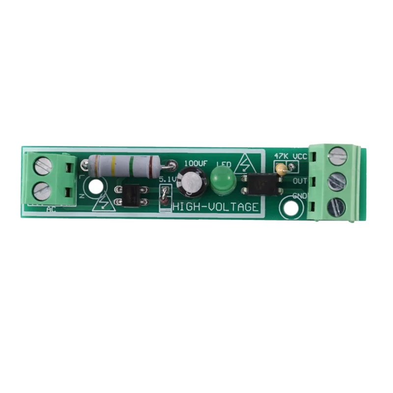 A29F-10PCS AC 220V Optocoupler Isolation Module Voltage Detector Board TTL 3-5V SCM Testing For Microcontroller Adaptive PLC