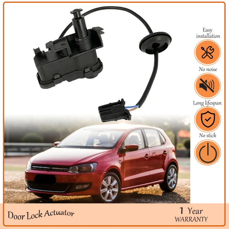 Fuel Tank Cap Lock Actuator Motor for VW Polo, Cross Polo, Golf, Jetta,oem 6R0810773,6R0810773F,6RD810773B,6RD810773B,6R0810773C