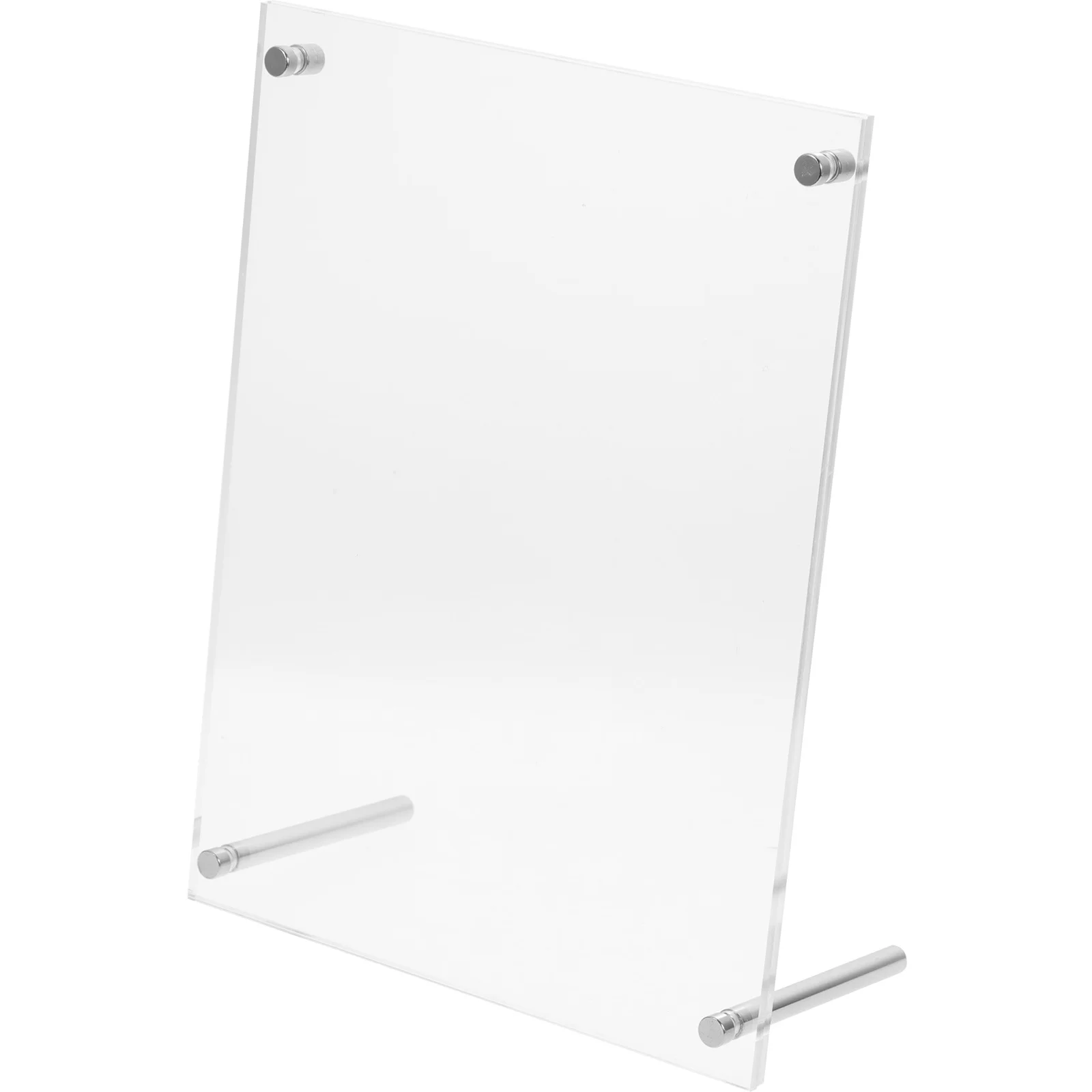 

Clear Acrylic Photo Frame Desktop Certificate License Display Holder For Office Wedding School Trade Show Award Authorization