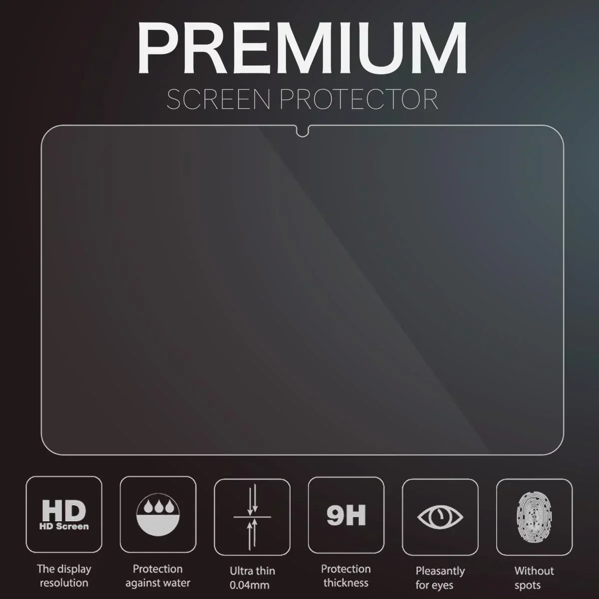 9H Tempered Glass Screen Protector For Teclast P40HD 10.1 Inch 2022 Tablet Bubble Free Ultra Clear Protective Film