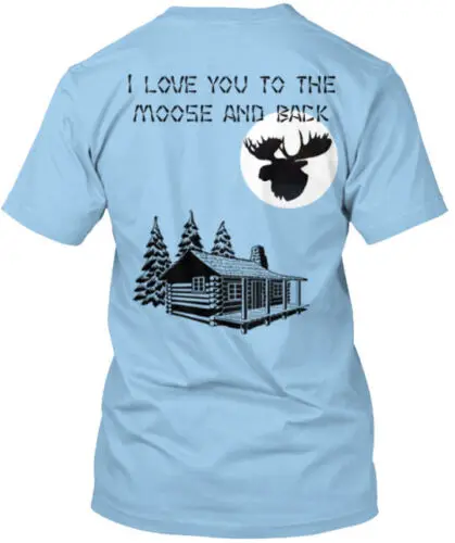 Moose Lodge Tee T-Shirt Made in the USA Size S to 5XL