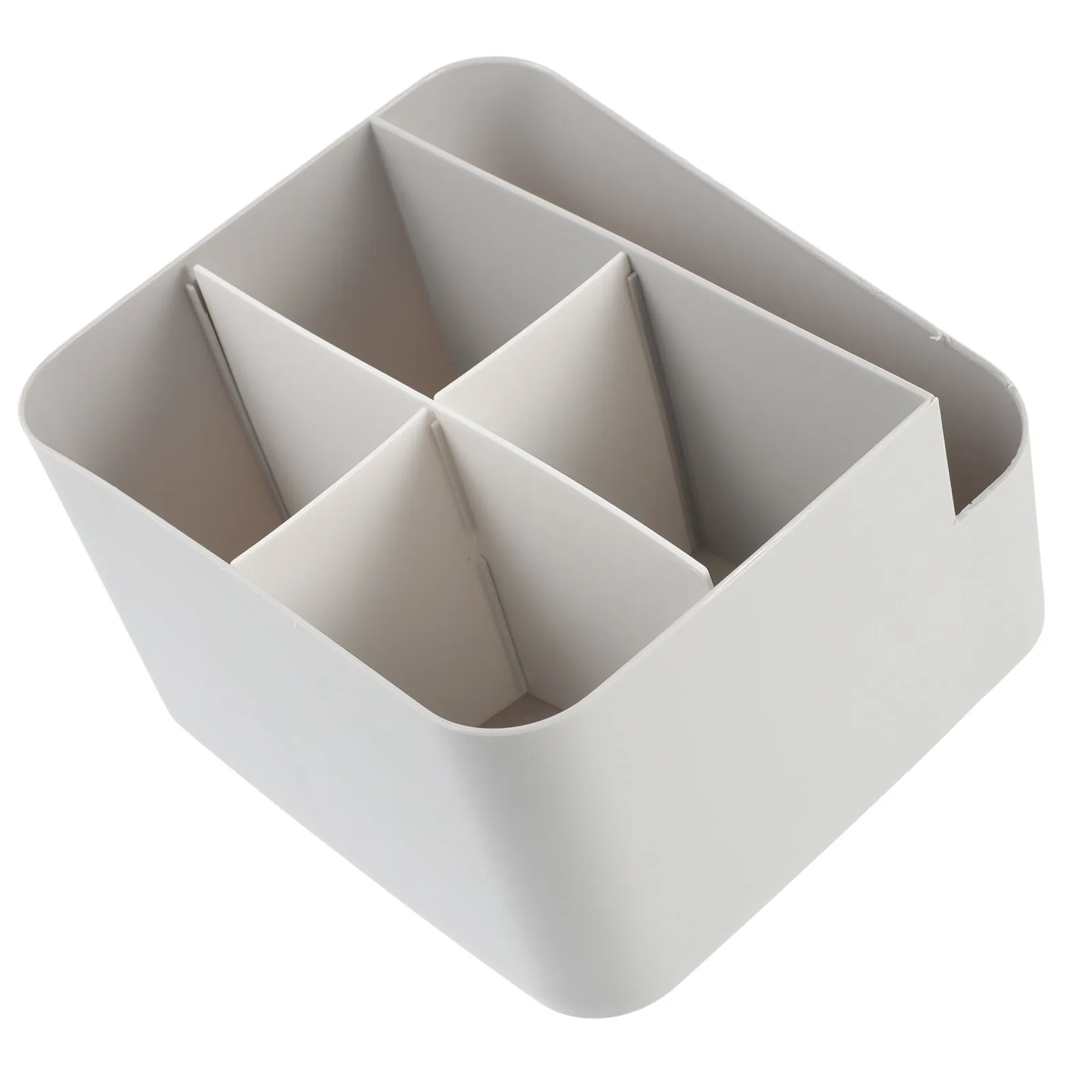 Cosmetics Storage Organizer Makeup Tray Multiple Size Sections Organize Lipstick Gloss Brushes Efficiently Desk Friendly Vanity