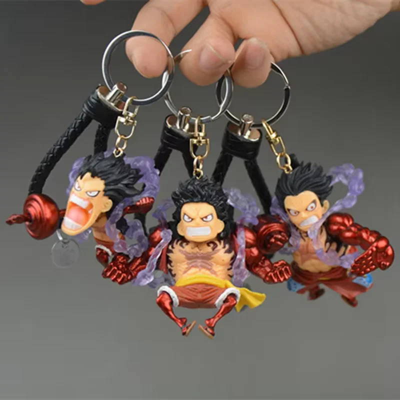 

One Piece and Country 4 Luffy hand-held key chain pendant doll 5 Nika toy cartoon model cartoon gift birthday gift naruto