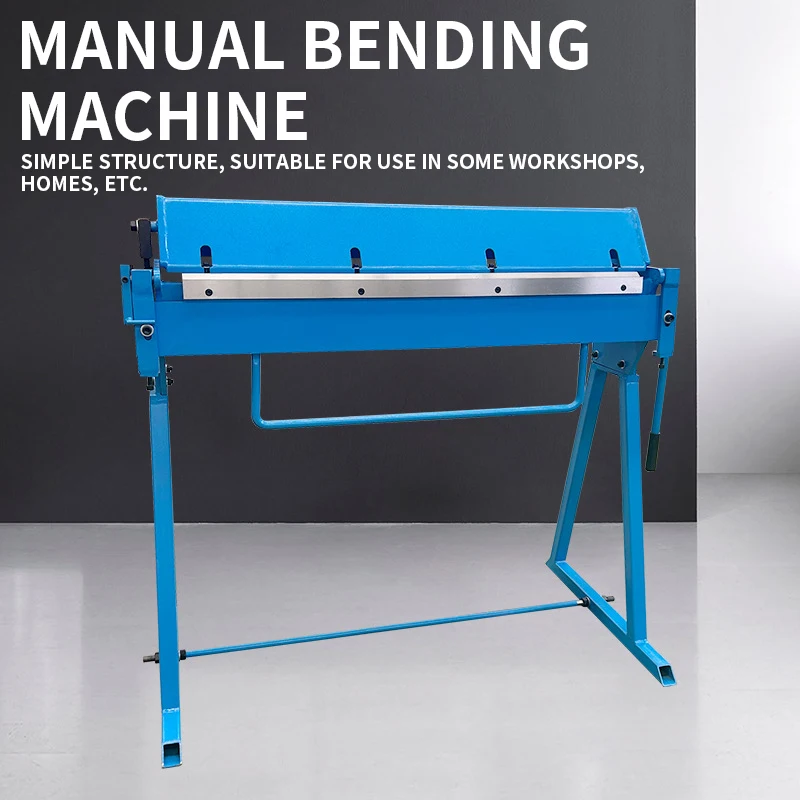 Small metal bending machine W1.2x1060 simple structure and easy to use bending plate up to 150° thickness 1.2mm