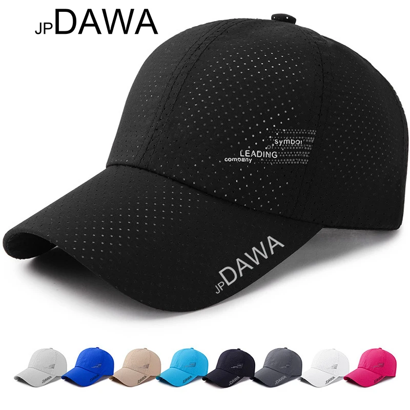 JP Dawa Summer Fishing Hat Sunscreen Baseball Male Sports Outdoor Travel Duck Tongue Hat Cycling Sunshade Mountaineering Sun Hat