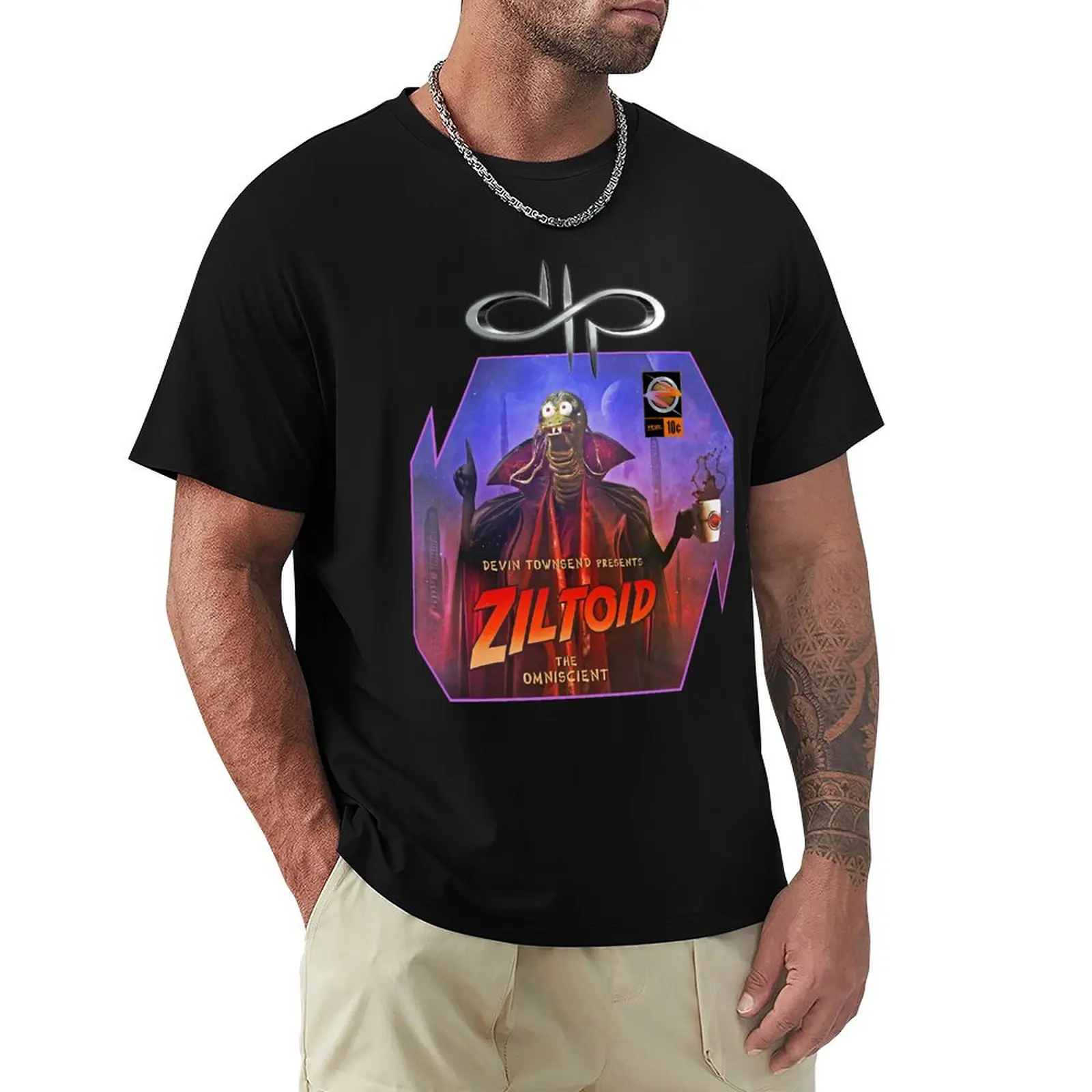 Devin-Townsend Funny Ziltoids T-Shirt Plus Size Non-Shrink T-Shirt