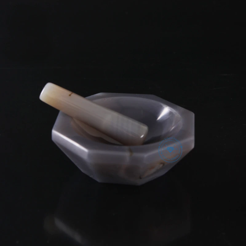 Agate mortar High grade Agate e mortar and pestle Natural certified Products with agate stick