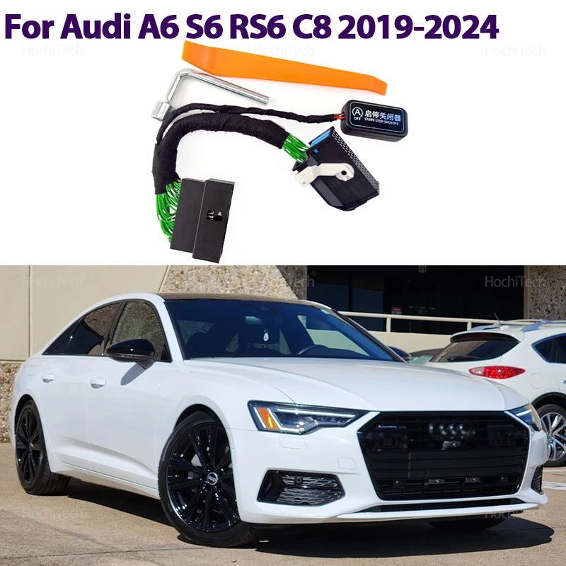 Automatic Stop Start Engine System Off Control Start Stop Canceler Cable for Audi A6 S6 RS6 C8 2019-2022 2023 2024