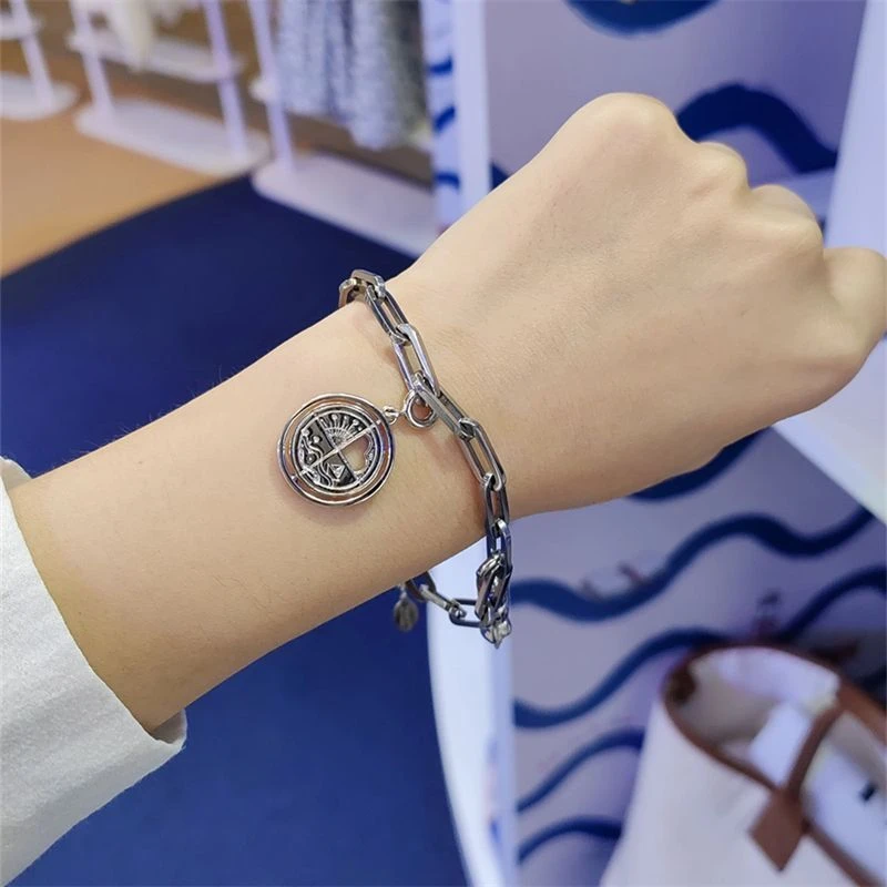 TV Series Tongrak Mahasamut Love Sea Fortpeat Cosplay Bracelet Adult Unisex Hand Chain Jewelry Pendant Accessories Prop