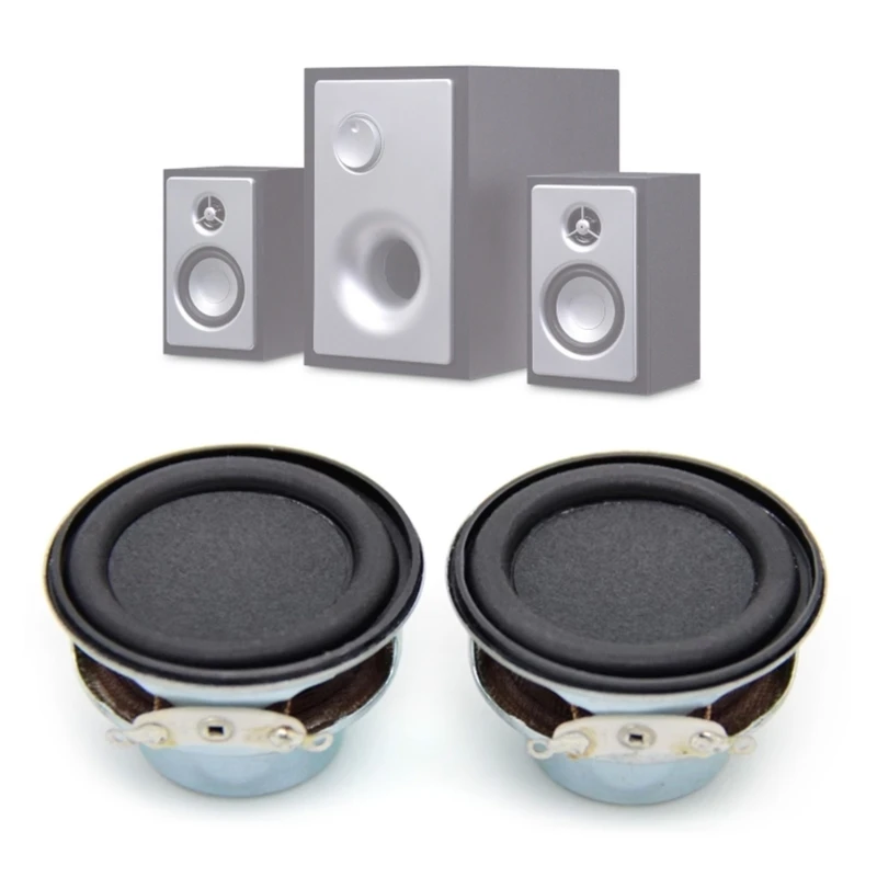 Audio 1PC 40MM 4 Ohm 6W Full range altoparlante lato in gomma NdFeB Mini altoparlante portatile magnetico suono Home Theater