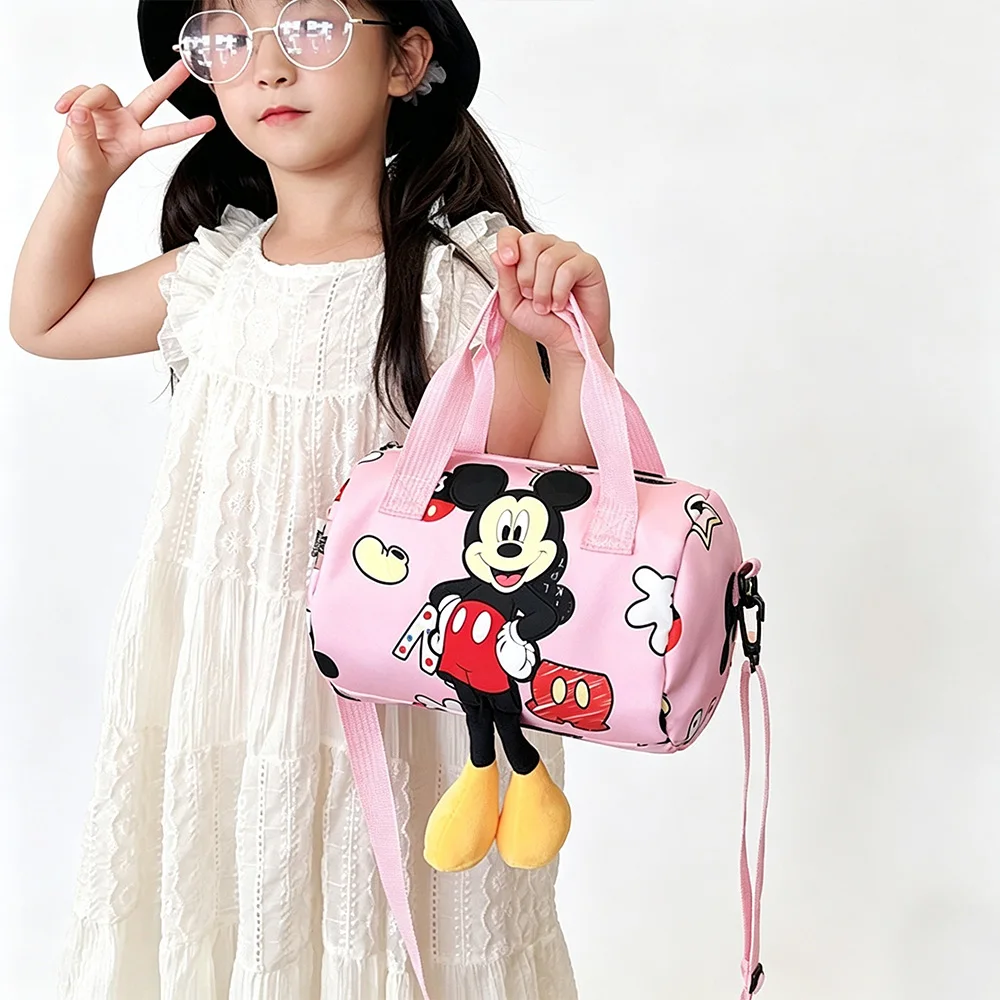 Damen-Handtasche aus Canvas mit großem Fassungsvermögen, modische Umhängetasche mit Cartoon-Design, Einkaufstasche – Detail 13