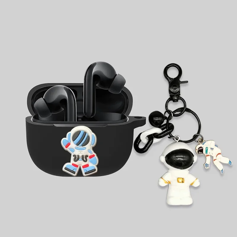 シリコンイヤホンカバーケースxiaomi flipbudsプロヘッドセットプロテクターシェルアクセサリーためflipbudsプロケースポーチとフック