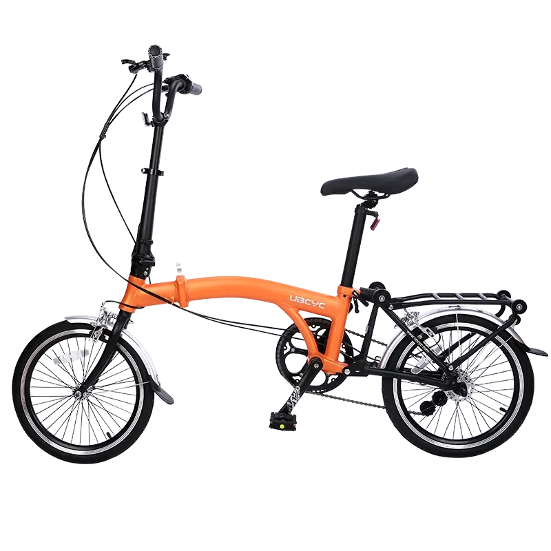 2023 hot sale folding bike 16 inch/Wholesale cheap tri-folding bicycles/OEM mini tri-foldable bicycles for