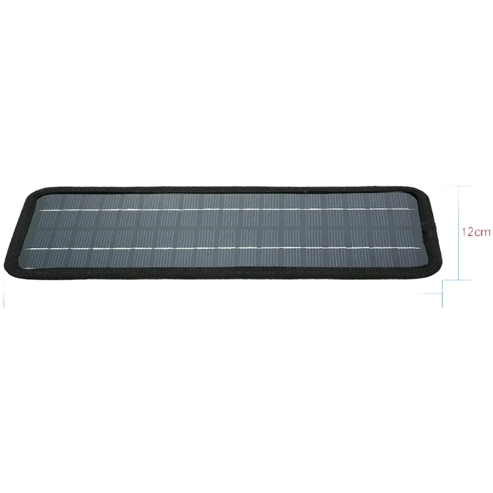 12V Solar Car Battery Charger 4.5W Monocrystalline Design for Reliable Trickle Charging in RVs Boats and Motorhomes