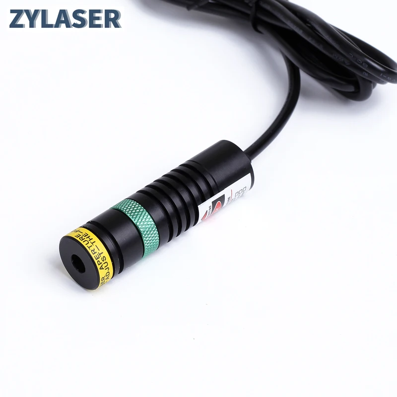 Imagem -04 - Módulo de Diodo Laser Green Cross Dot Focusable Localizador com Adaptador e Suporte para Posicionamento de Corte 520nm 18x65 mm