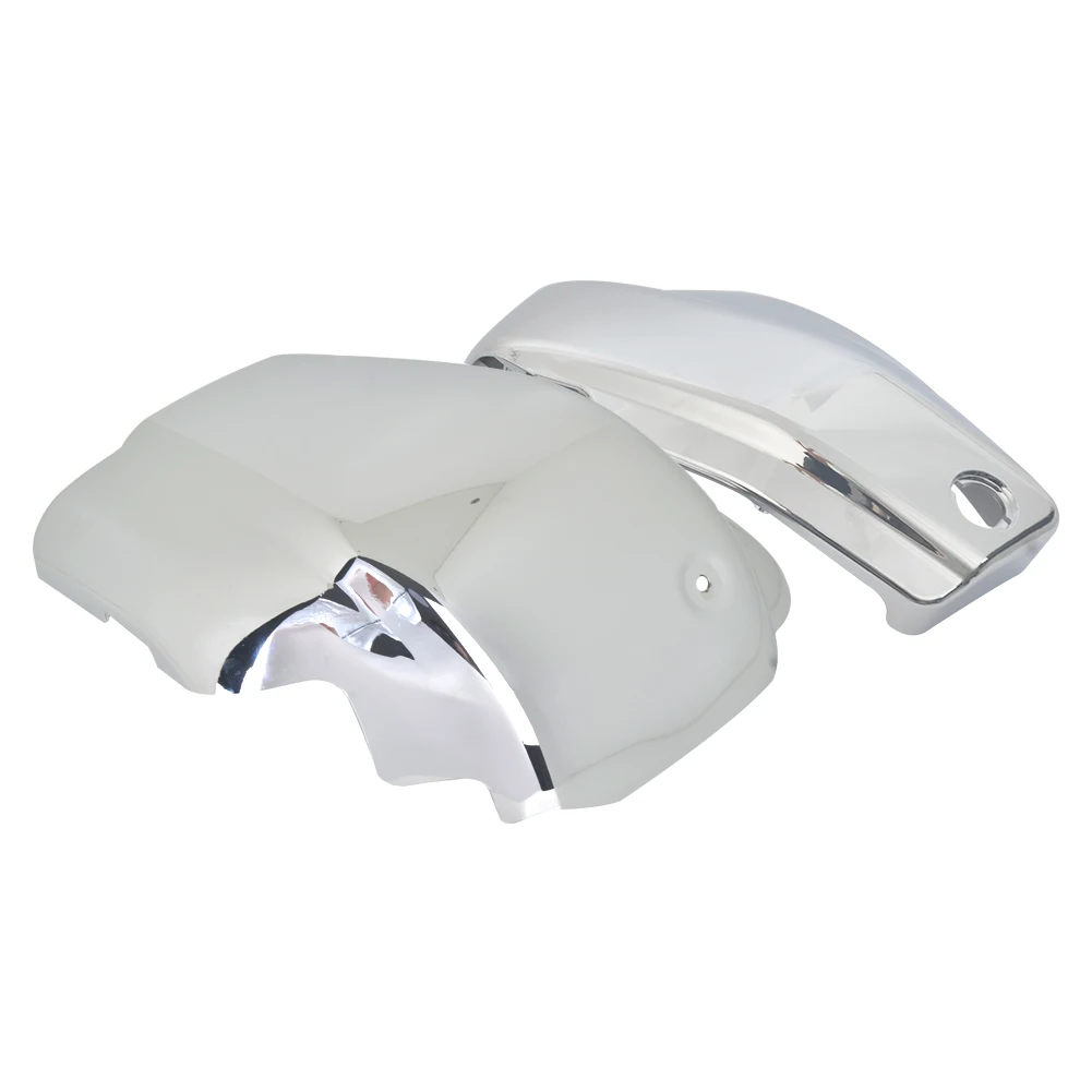 Хромированные мотоциклетные ABS-пластиковые боковые крышки аккумулятора, обтекатель для Yamaha Dragstar Vstar XVS1100 Classic Custom 1999-2011