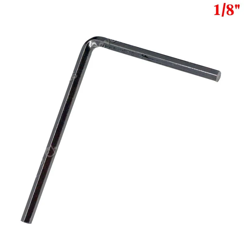Bass Guitar Neck Truss Rod Adjustment Allen Wrench Key Hexagon Hex Wrench Guitar Accessories 1/8
