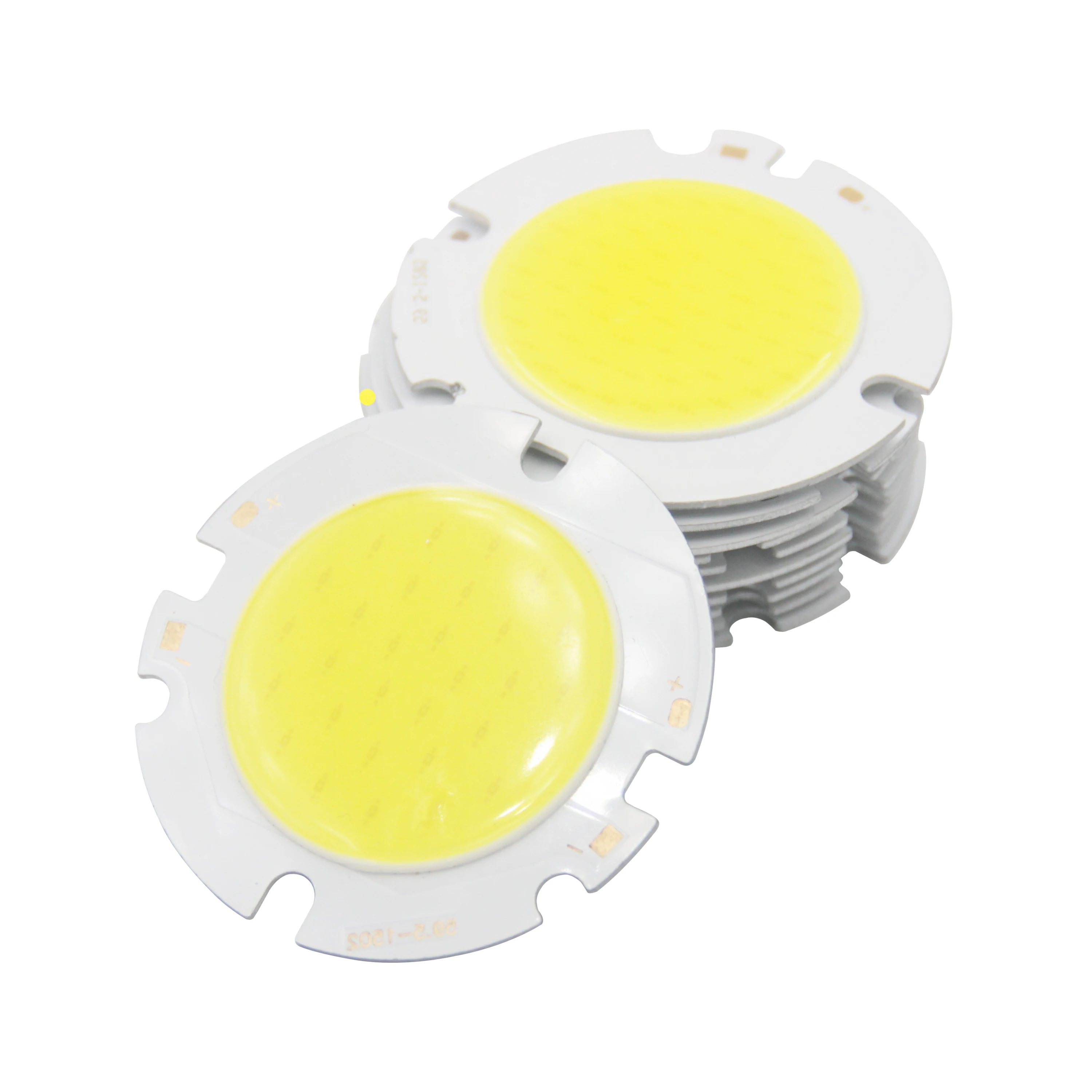 FTZOTOF 30-50V DC diametro striscia rotonda LED COB sorgente luminosa 6042 60mm 10W 15W 30W naturale caldo bianco freddo per lampade a bulbo verso