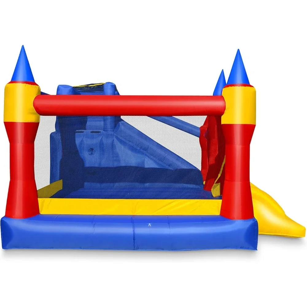 Royal Slide Bounce House with Blower, Inflatable Bouncing Jumper for Kids, Bounce House Water Park