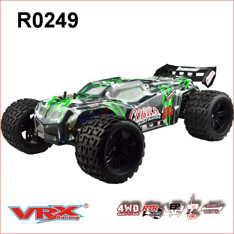 

H818P electric brush-free 1/8 four-driver remote control toy racing car with head wheels