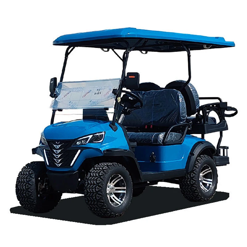 New Model 2 4 6 Seater Electric Lifted Golf Cart Street Legal AC Motor Lithium Battery Electric Golf Carts