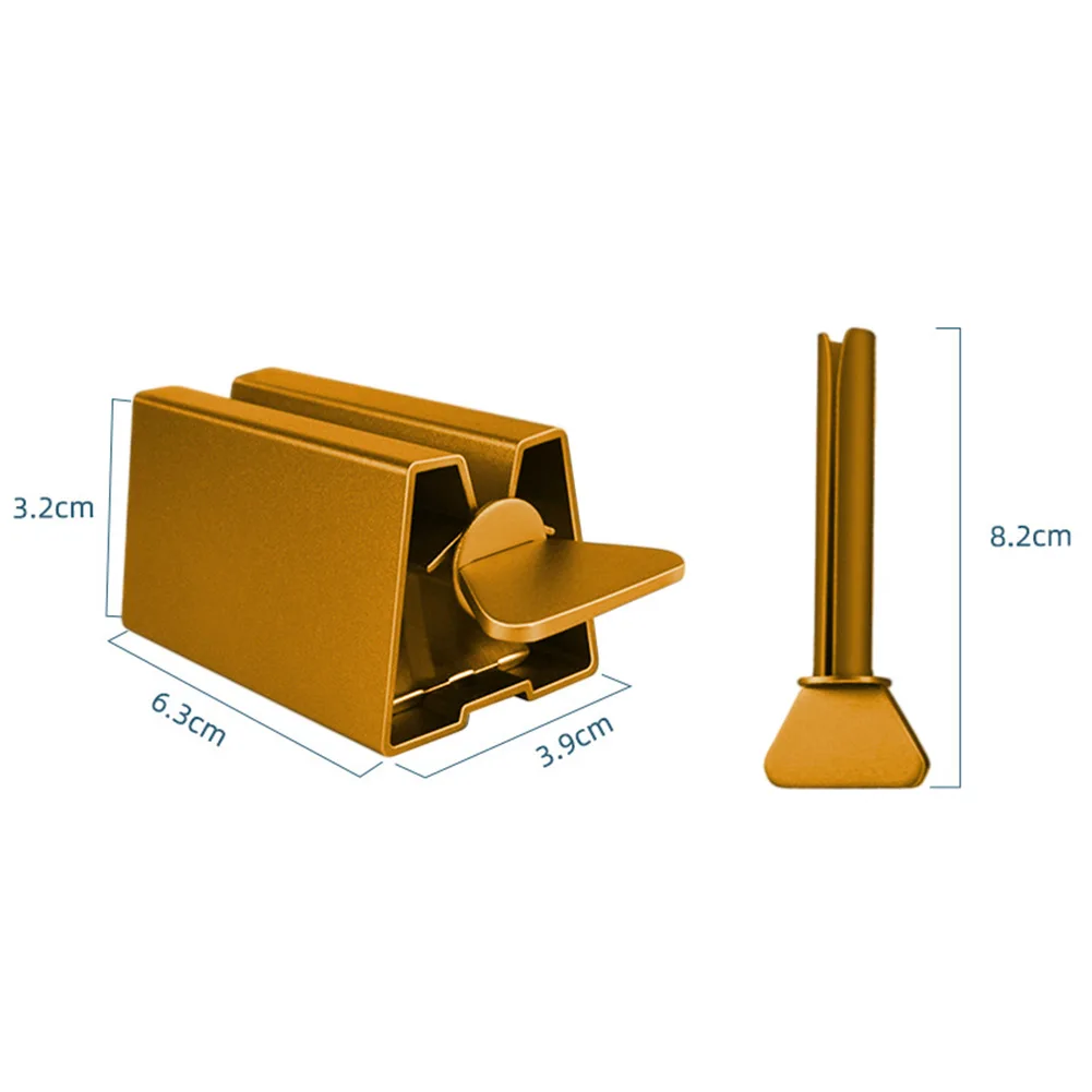 Aluminum Toothpaste Squeezer Designed for Full Tube Compression Without Bending or Deforming the Tube During Operation