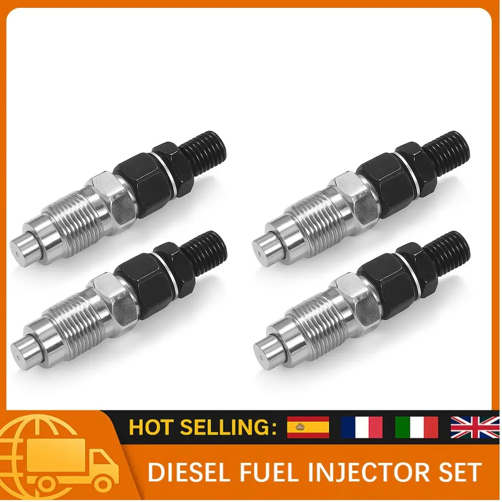 

4PCS Diesel Fuel Injectors 093500-4740 23600-19015 23600-64090 For Toyota 1PZ 2C-TL Engine Injector Set