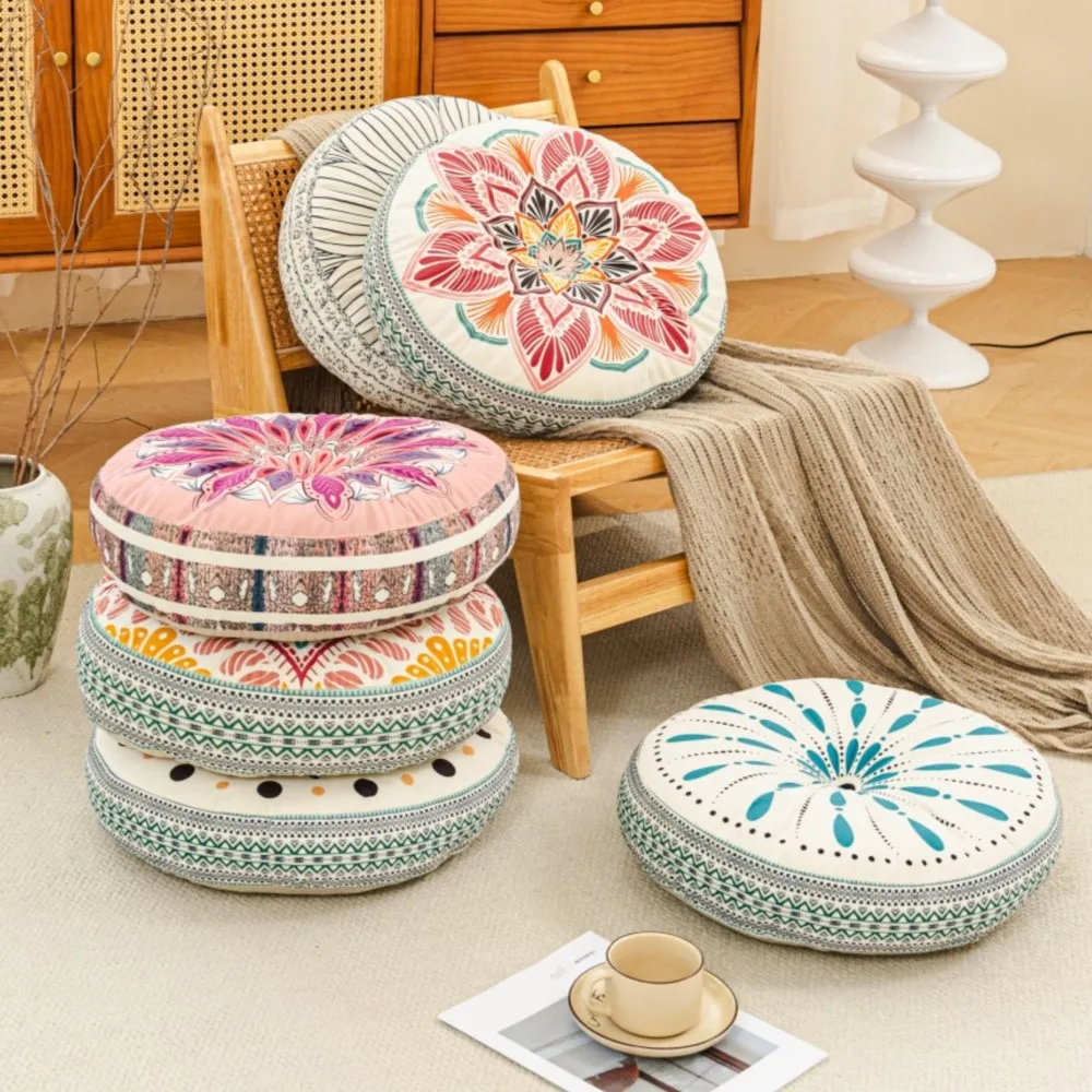 

Утолщенная подушка-татами и подушка для дивана, премиум-класса, для медитации, молитвы и сидения на коленях, универсальный напольный коврик, круглая напольная подушка в стиле бохо