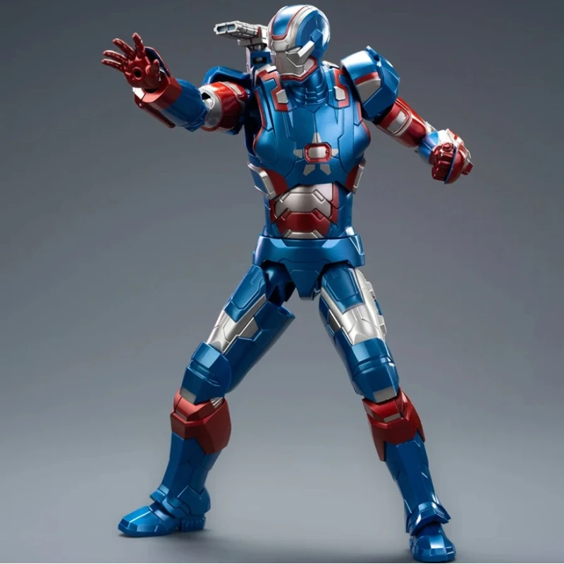 Boîtes aveugles de la série Fanle Infinity Saga: figurines de boîte aveugle de construction de modèles Iron Man Spider-Man et Patriot, cadeau parfait pour les garçons