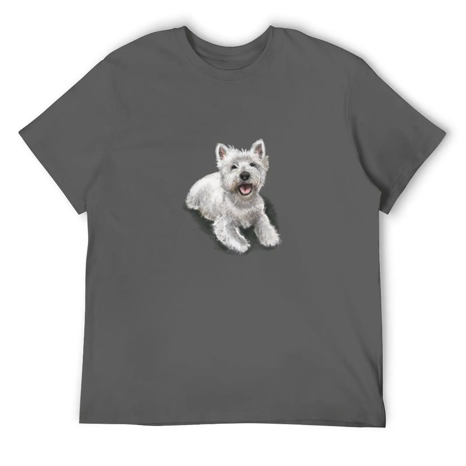 The West Highland Terrier T-Shirt graphics summer clothes funny gifts Louboutins mens designer clothes