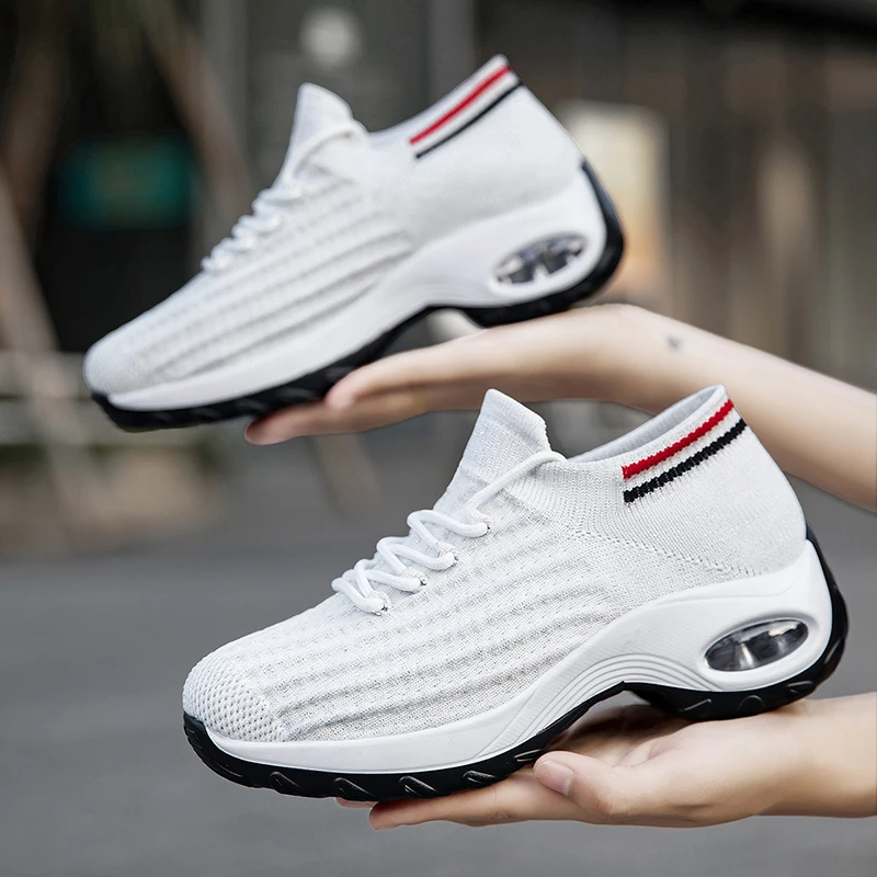 أحذية رقص ربيعية، سطح شبكي منسوج بنعل ناعم، أحذية رقص مربعة غير رسمية، أحذية رقص حديثة لكل من الرجال والنساء