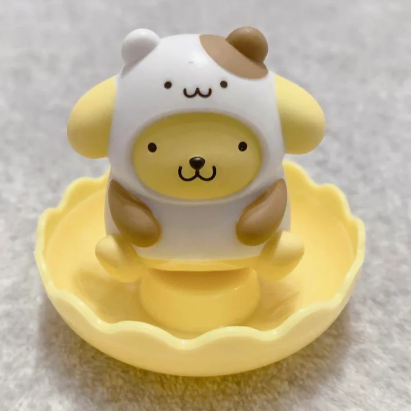 BANDAI Sanrio Gashapon Capsule Toys Kawaii Keroppi Anime Figure Jewelry Box For Storage Cute Kuromi My Melody Figurine Gift