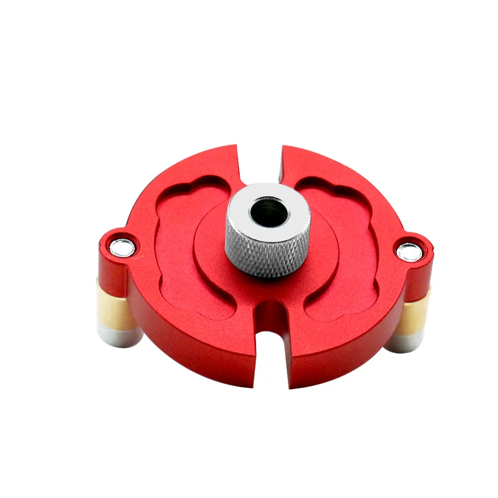 Fast-splicing Dowel Jig Kit W/3-10mm Metal Bushing Aluminum Self-Centering Vertical Hole Jig Drill Guide Locator for Woodworking