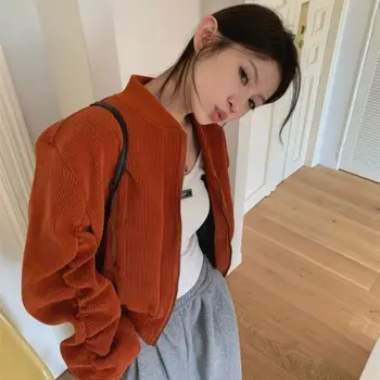 10 best sales Orangefarbene Jacke für Damen - №9