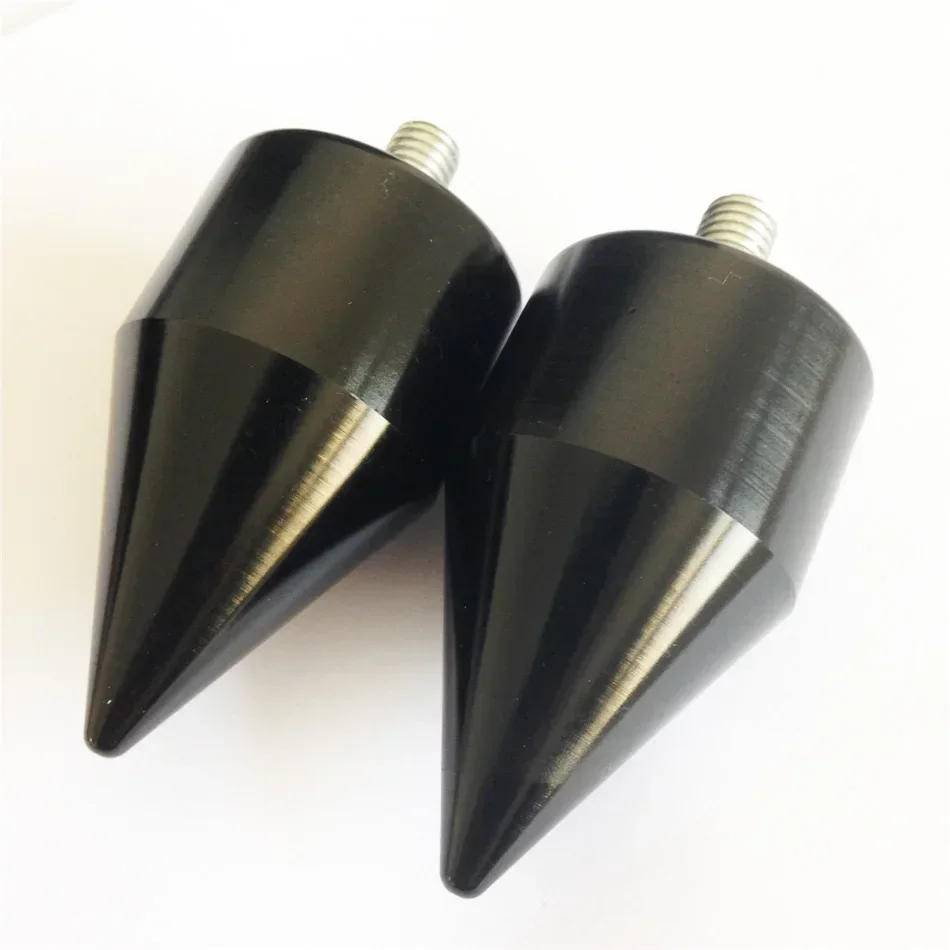 Motorcycle Spike Bar Ends End Caps for Kawasaki ZX600/ZX6/636/ZZR600/ZX6R/ZX6RR 1987-2011，ZX10R 2006-2007 view 2