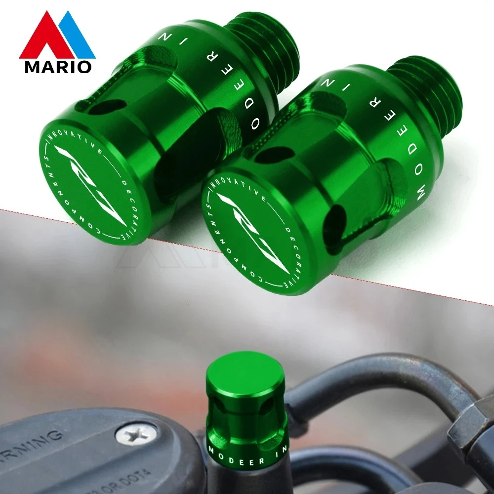 

Motorcycle M10*1.25 Mirror Hole Plug Screw Bolts Covers For YAMAHA YZF R7 YZFR7 YZF-R7 YZFR 7 2022 2023 Motorcycle Accessories